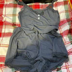 Lace pajama set
